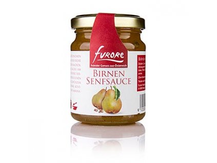 Furore - Birnen-Senf-Sauce, mit Stücken, 180 g