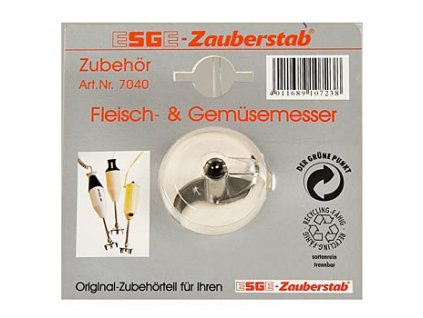 Ersatz-Messer, Fleisch-/Gemüsemesser - grob-, für Zauberstab ESGE Art-7040, St