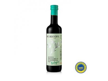 Aceto Balsamico, 9 Monate Classico, von Carandini, BIO-zertifiziert, 500 ml