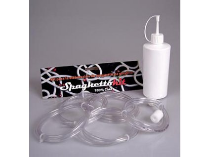 Spaghetti  Kit, Spritze, Schlauch  5x90 cm, Adapter für den Espuma-Sprayer, Set