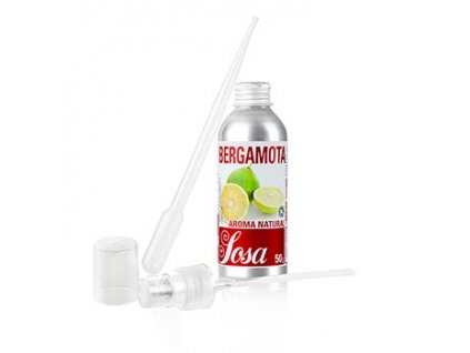 Aromaessenzöl Bergamotte, mit natürlichem Essenzöl, flüssig, 50 g
