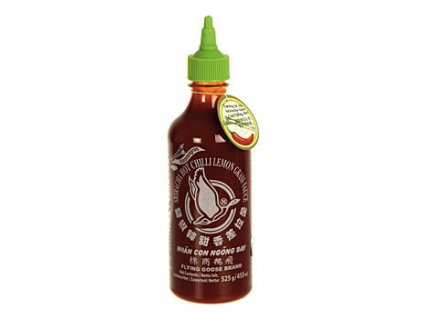 Chili-Sauce - Sriracha, scharf, mit Zitronengras