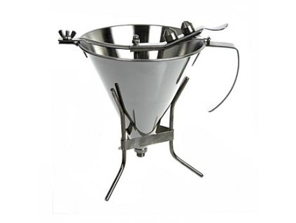 deBUYER Fondanttricher, automatisch mit 3 Auslaufmaßen, 1,5 Liter mit Gestell, St