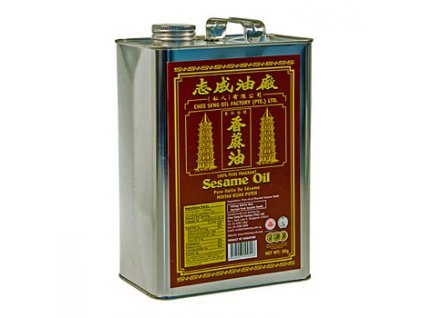 Sesamöl Asia, rein, dunkel, aus geröstetem Sesam, 3 l