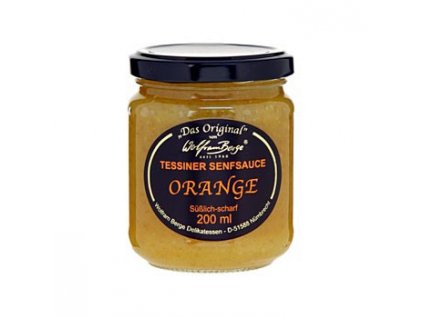 Original Tessiner Orangen-Senf-Sauce, 200 ml