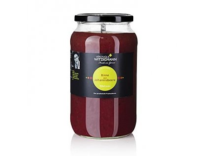 Birne mit Johannisbeere - Fruchtaufstrich, 1 kg