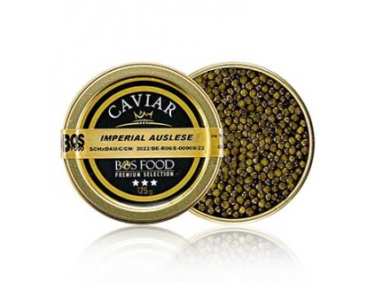 Imperial Auslese Kaviar vom Amur-Stör (Acipenser schrencki, China), 125 g