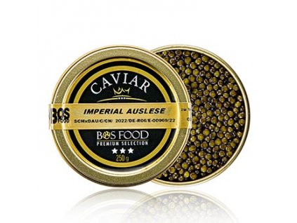 Imperial Auslese Kaviar vom Amur-Stör (Acipenser schrencki, China), 250 g