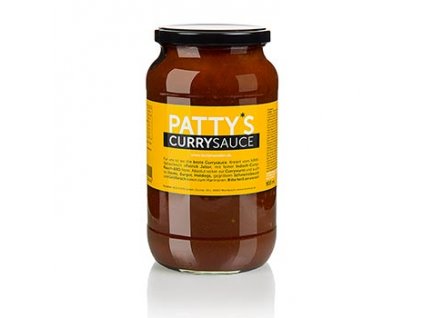 Patty´s Currysauce, gluten- und laktosefrei, kreiert von Patrick Jabs, 1 l