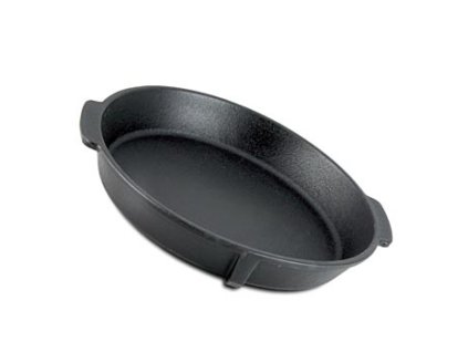 Outdoorchef-Zubehör, Aromapfanne aus Gusseisen, ř 23cm, St