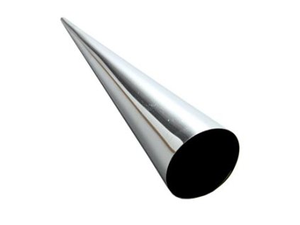 Hörnchen-/Schillerlocken-Form, Edelstahl-Zylinder, ř 3cm, 12cm lang, St