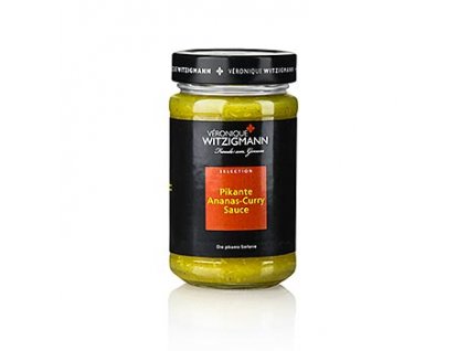 Pikante Ananas-Curry Sauce, 225 ml
