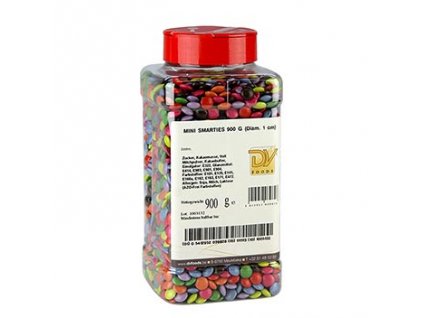 Mini-Dragées, Milchschokolade & farbiger Zuckerüberzug, ř 1cm, 900 g