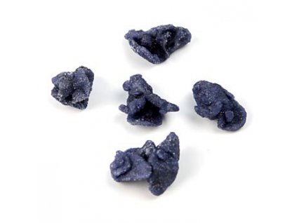 Echte Veilchen-Blütenblätter, kandiert, violett, ř ca. 2cm, essbar, Candiflor, 1 kg
