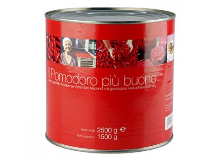 San Marzano Tomaten, ganz, rot, geschält, aus Kampanien/Italien, 2,5 kg