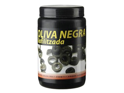 Oliven, schwarz, in Scheiben geschnitten, gefriergetrocknet, 75 g