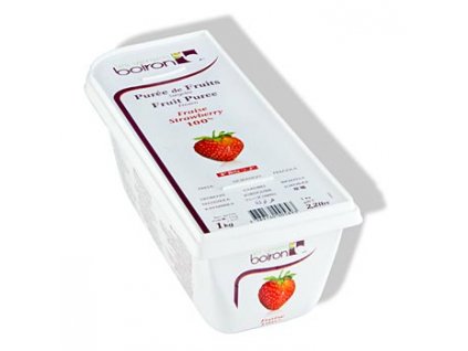 Erdbeer Püree, ungezuckert, TK, 1 kg