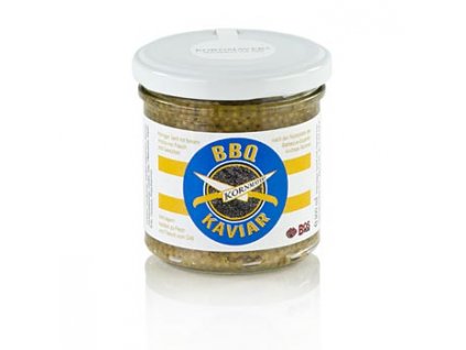 Kornmayer - BBQ-Kaviar (Senf), aus schwarzen Senfkörnern, 210 ml