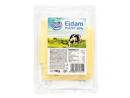 Eidam 30 % plátky Meliko