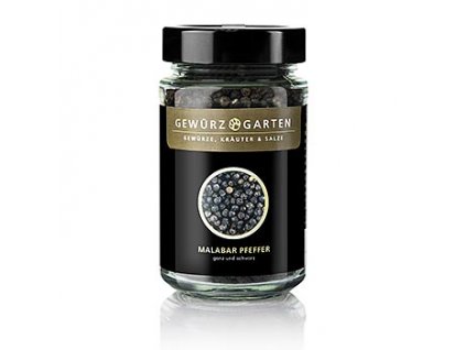 Gewürzgarten Malabar Pfeffer, schwarz und ganz, 120 g