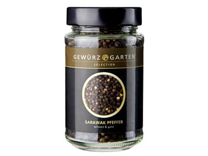 Gewürzgarten Sarawak, schwarzer Pfeffer, ganz, 130 g