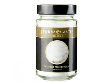 Gewürzgarten Dextrose Monohydrat, 120g, Glas (Traubenzucker), 120 g