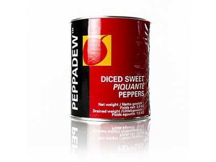 Pepperdew Kirschpaprika, gewürfelt, süß-pikant eingelegt, 3 kg