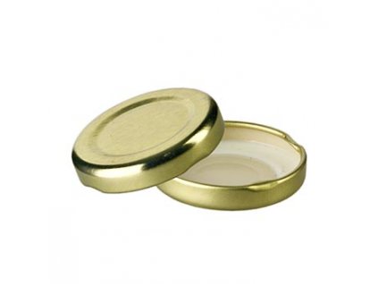 Golddeckel für Sechseckglas, 43mm, 45,47,53 ml, St
