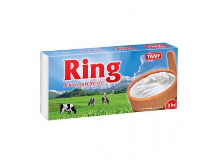 Jemný tavený sýr Ring natur