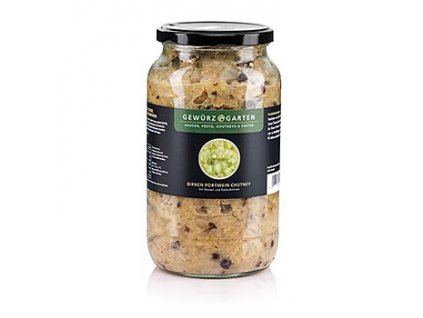 Gewürzgarten Birnen Portwein Chutney, 1 l