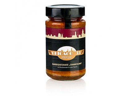 CHICAGO ´33 Chimichurri, červená BBQ omáčka s cherry rajčátky a červenými paprikami, 225 ml