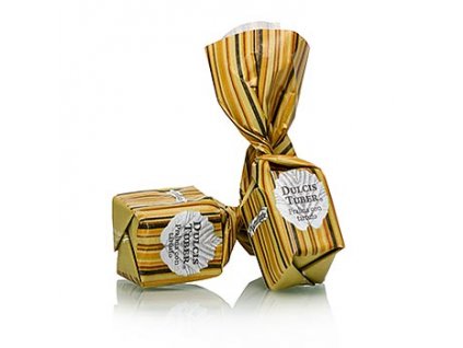 Mini Trüffelpralinen - Dolce d´Alba, mit Sommertrüffeln, ŕ 7g, beiges Papier, 1 kg
