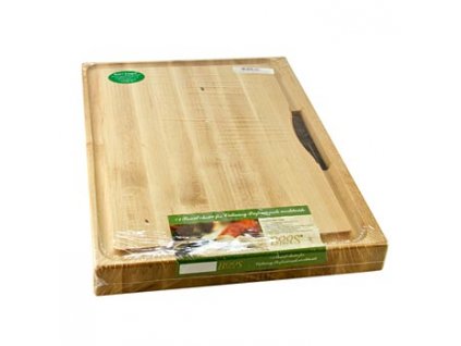 Boos Block Schneidebrett Prep Master aus Ahorn, 61x46x3cm, Auffangschale, St