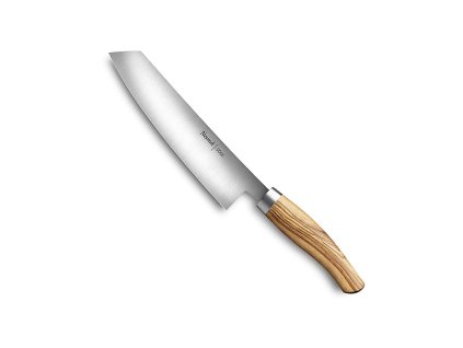 Nesmuk Soul 3.0 Kochmesser, 18cm, Edelstahlzwinge, Griff Olivenholz, St