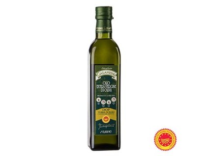 Olivenöl Extra Vergine, Terra di Bari D.O.P., kräftig fruchtig, Galantino, 500 ml