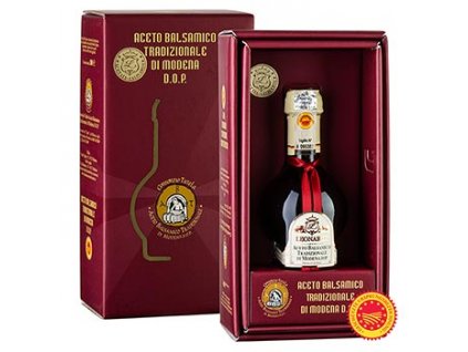 Aceto Balsamico Tradizionale DOP Affinato, 12 Jahre, Geschenkbox, Leonardi, 100 ml