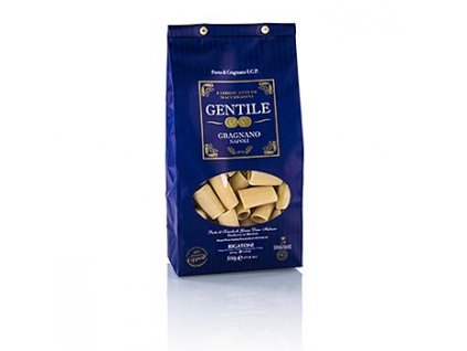 Pastificio Gentile Gragnano - Rigatoni, Hartweizennudeln bronzegezogen, 500g