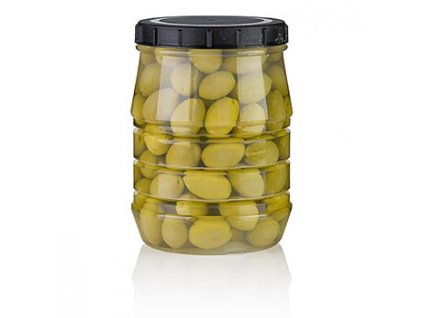 Grüne Oliven, mit Kern, in Lake, von Linos, 1,5 kg