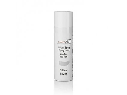Glitzer Spray, silber glänzend, Sweet Art, 250 ml