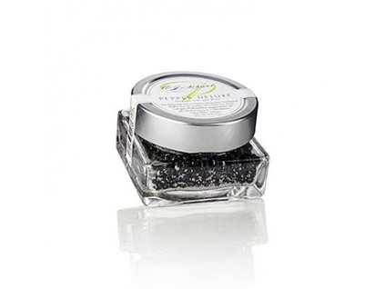Schwarzer Pfeffer, mit Salz fermentiert, ganz, PEPPER DELUXE, 80g