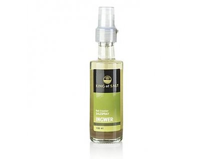 King of Salt - Bad Essener Flüssigsalz aus dem Urmeer m. Ingwer, Sprühflasche, 100 ml