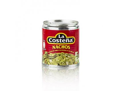 Chili Schoten - Jalapenos, geschnitten (La Costena), 220g