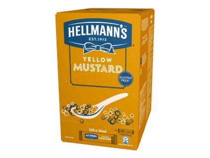 Hořčice porce Hellmann’s 198 x 10 ml