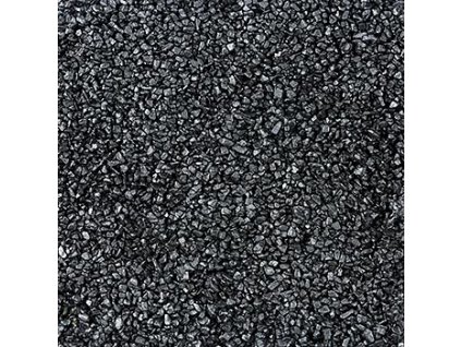 Palm Island, schwarzes Pacific-Salz, Spezialsalz mit Aktivkohle, grob, Hawaii, 1 kg