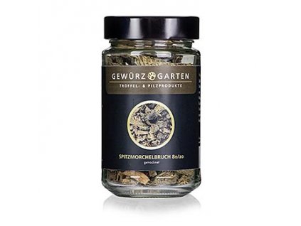 Gewürzgarten Spitzmorchel-Bruch - Standard, 80% Köpfe 20% Stiele, 30g