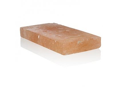 Servírovací a grilovací kámen, pákistánská krystalická sůl, cca. 20x10x2,5 cm, 1,15 kg, 1 ks