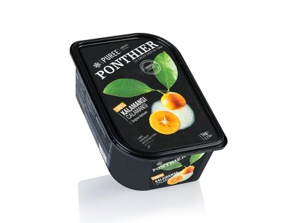 Ponthier - pyré calamansi, 100% ovoce, neslazené, mražené, 1 kg