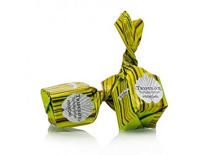 Mini Trüffelpralinen - Dolce d´Alba, mit Pistazien, ca. 7g, hellgrün, 1 kg