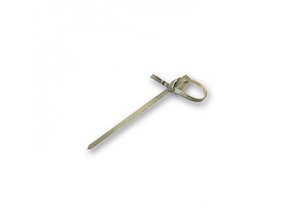 Bambus-Spieße grün, mit Knotenende, 7cm, 250 St