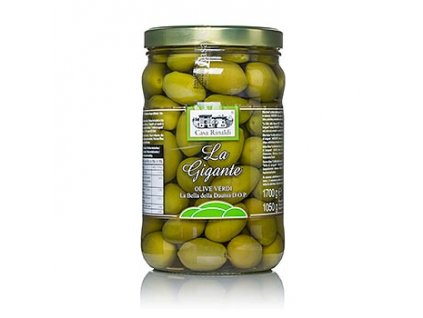 Oliven grün ''La Gigante Bella di Daunia'' Casa Rinaldi, D.O.P. 1,7 kg, 1,7 kg